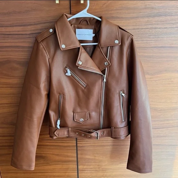 Rebecca Minkoff Faux Leather Jacket - Picture 1 of 6